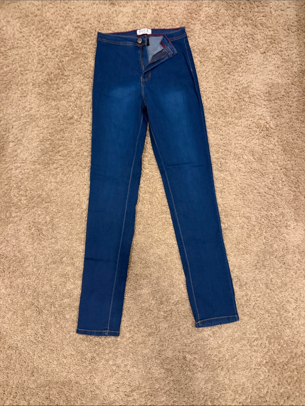 Swank A Posh Denim Pants Large